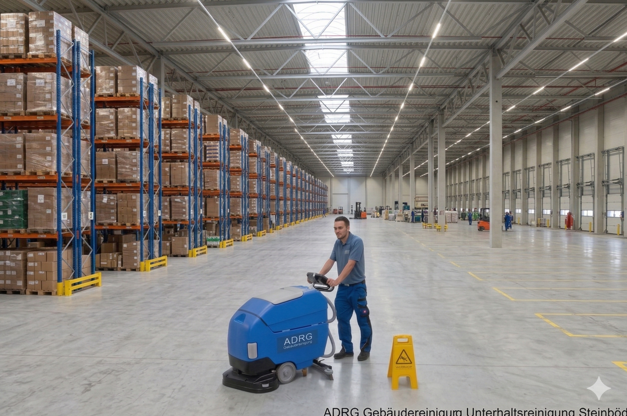 Lagerhallenreinigung und Logistikreinigung Höchstadt