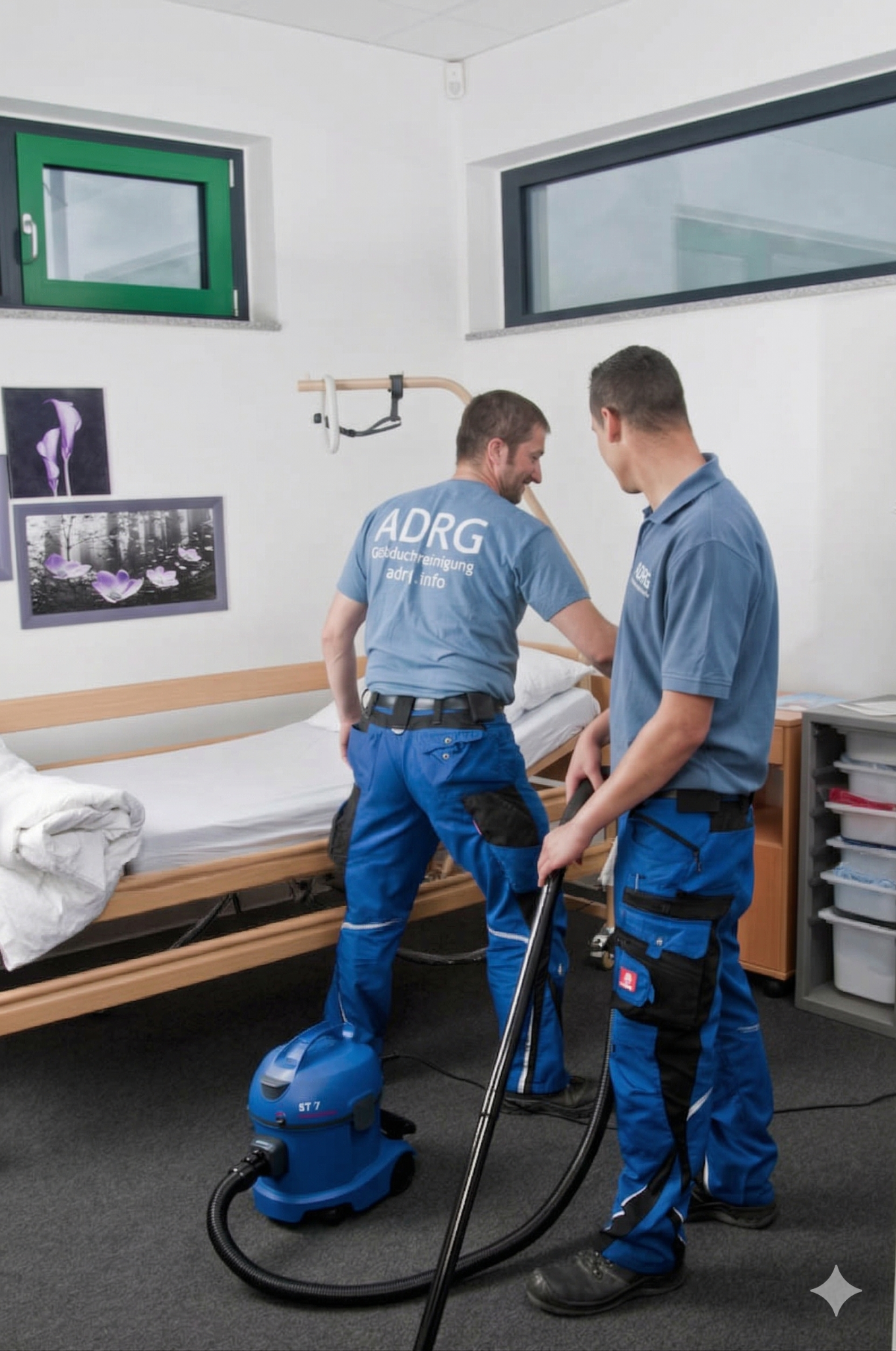 Unterhaltsreinigung für Praxen und gewerbliche Räume